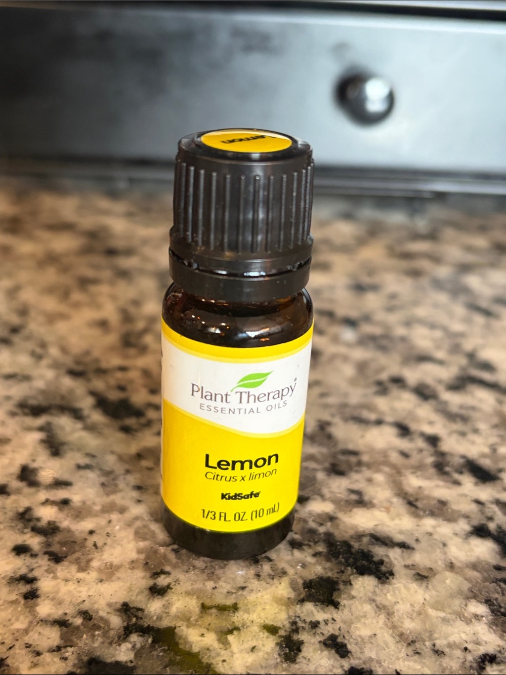 therapy Lemon Essential Oil - Bright Yellow Bottle